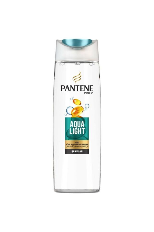 Pantene Şeffaf Şampuan Aqua Light 400 ml Yağlanmaya Eğimli Saçlar