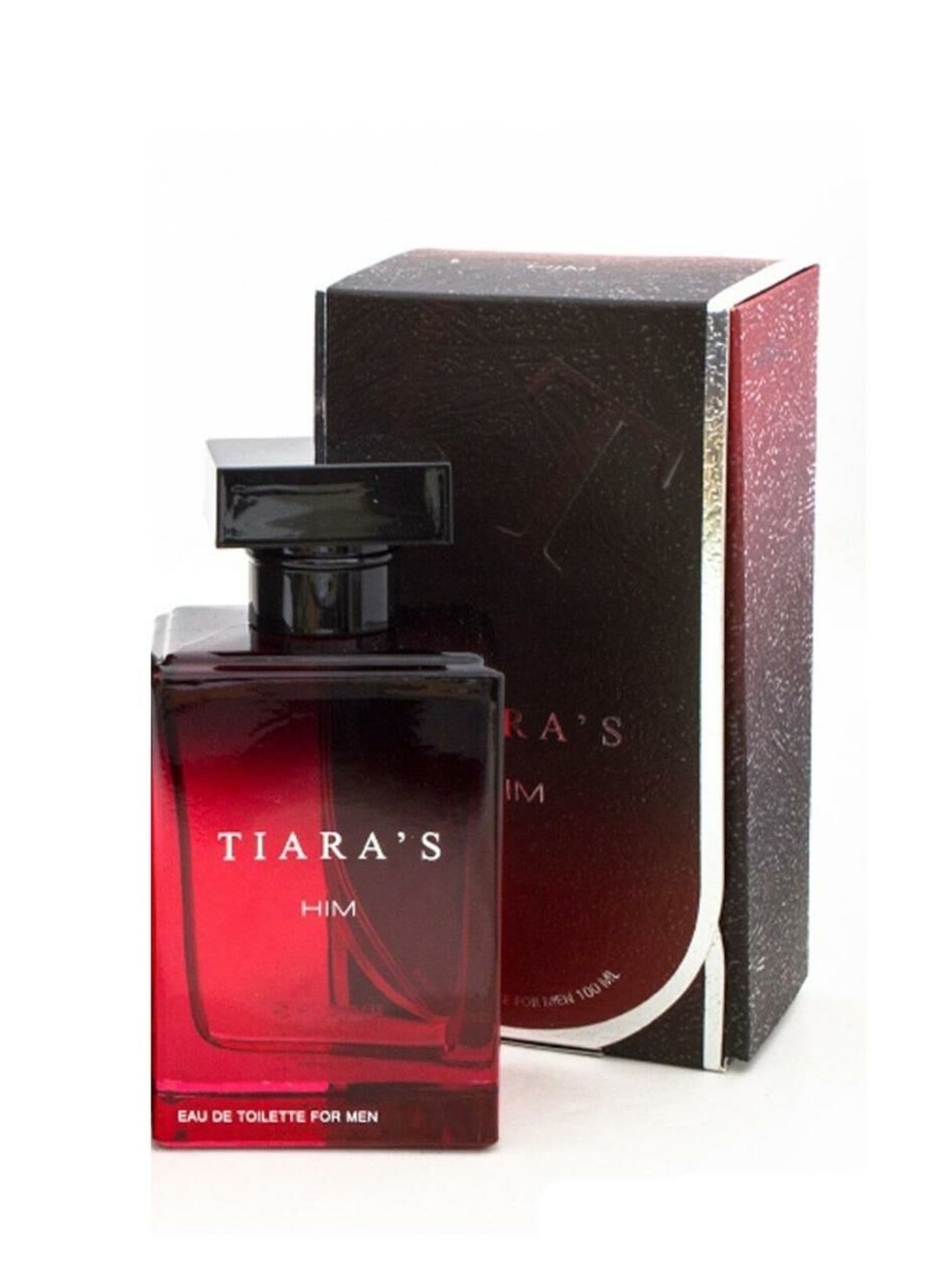 Tiaras Edt 50 ml Him Erkek Parfüm Klasik Kırmızı