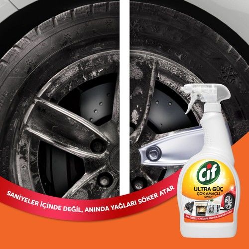 Cif Ultra Güç Çok Amaçlı Sprey 1000 Ml