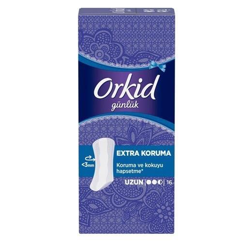 Orkid Günlük Ped Extra Koruma Uzun 16 lı Large