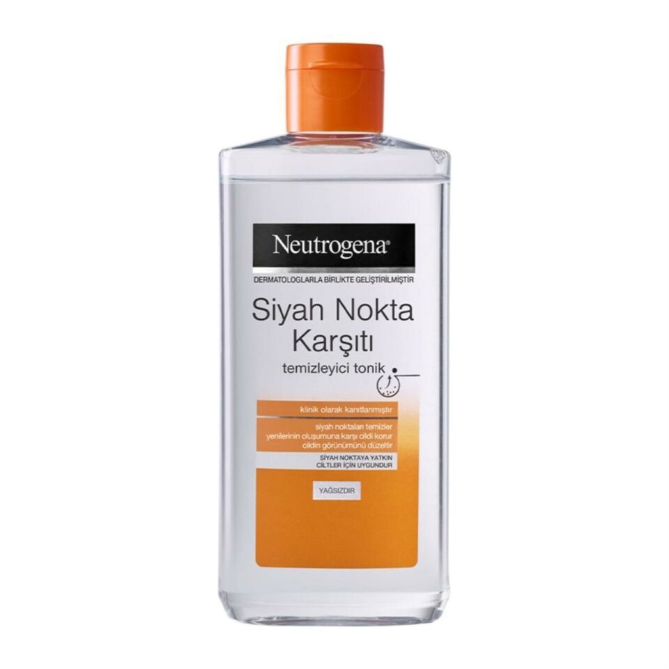 Neutrogena Siyah Nokta Karşıtı Temizleyici Yağsız Tonik 200 Ml