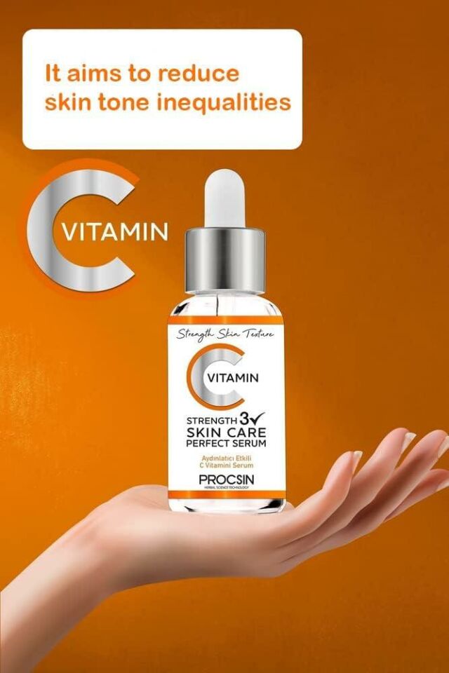 PROCSIN C Vitamini Aydınlatıcı ve Ton Eşitleyici Bakım Serumu 20 Ml