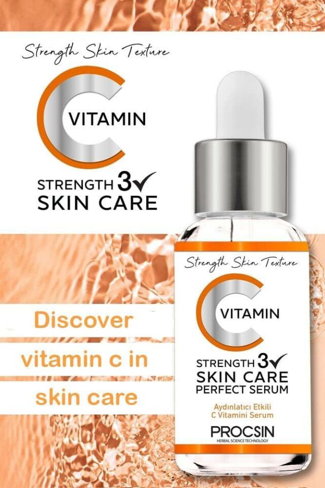 PROCSIN C Vitamini Aydınlatıcı ve Ton Eşitleyici Bakım Serumu 20 Ml