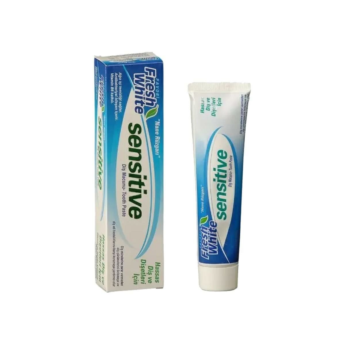 Fresh White Diş Macunu 90 Gr Sensitive