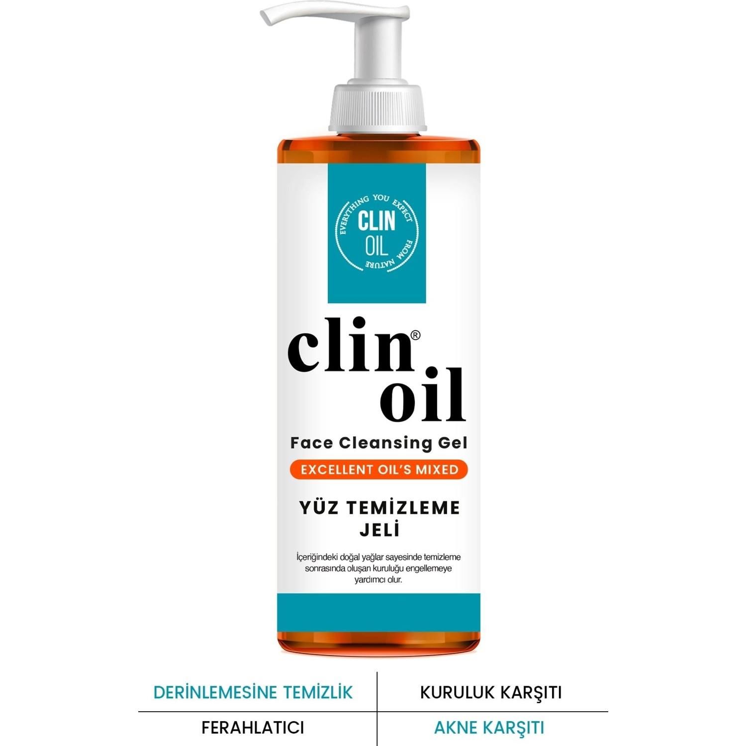 PROCSIN Clin Oil Akne ve Leke Karşıtı Temizleme Jeli 150 ML
