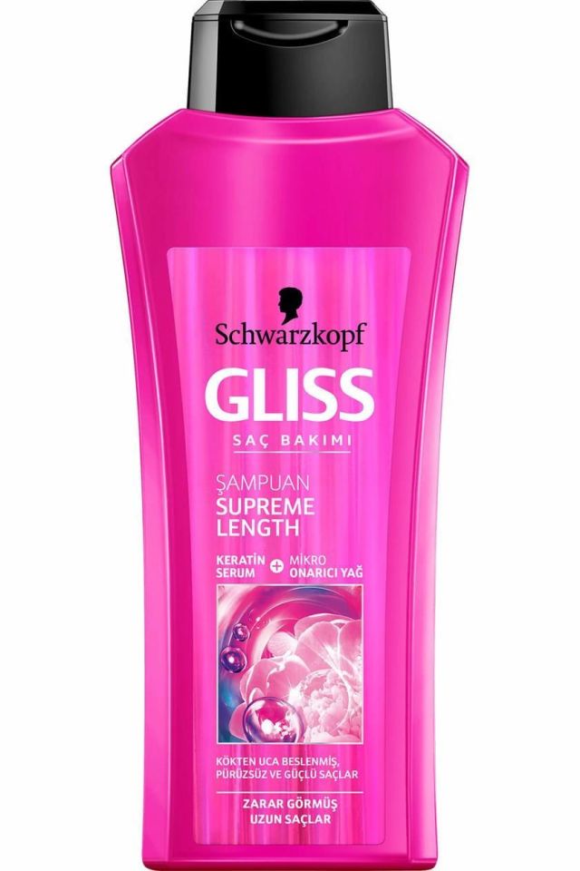 Gliss Şampuan 550 Ml Supreme Length Zarar Görmüş Uzun Saçlar