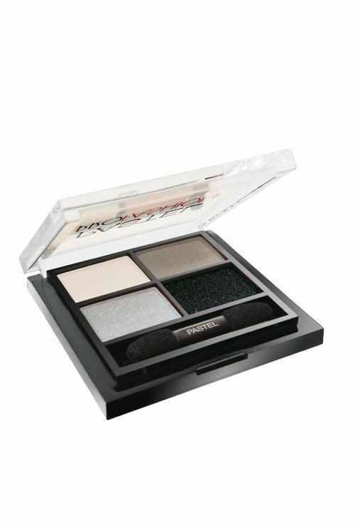 Pastel 4 lü Göz Farı - Eyeshadow Quad No 206 Siyahi