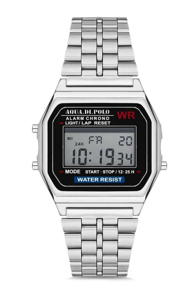 Aqua Di Polo Unisex Kol Saati APSV1-A9372-UM131 APWA0085 Gümüş