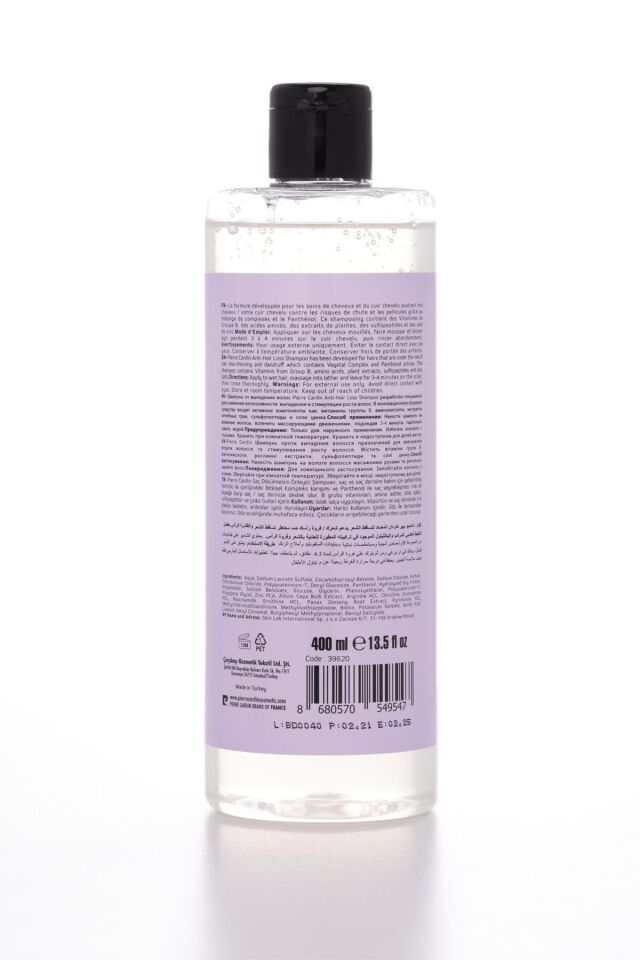Pierre Cardin Anti-hair Loss Shampoo - Saç Dökülmesine Karşı Şampuan 400 Ml - 39620