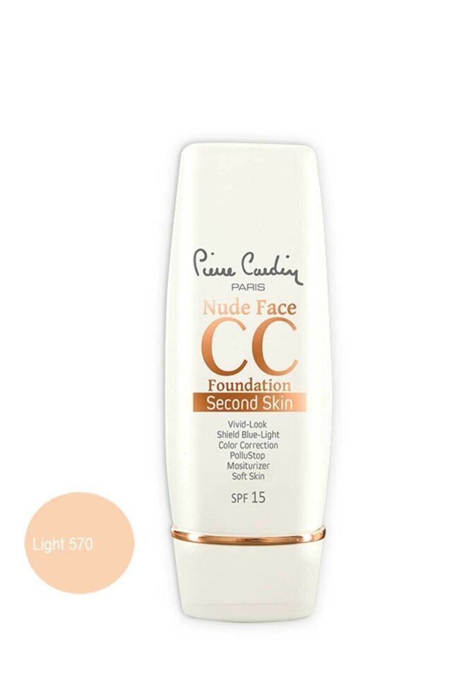 Pierre Cardin Cc Krem - Nude Face Cc Cream Spf 15 Light 8680570467025 - 12196