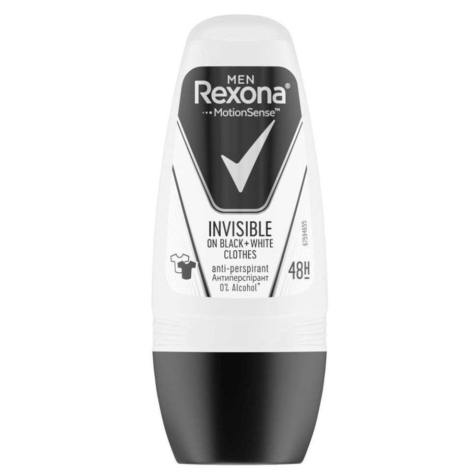 Rexona Roll On Invısıble Black White 50 ml Erkek
