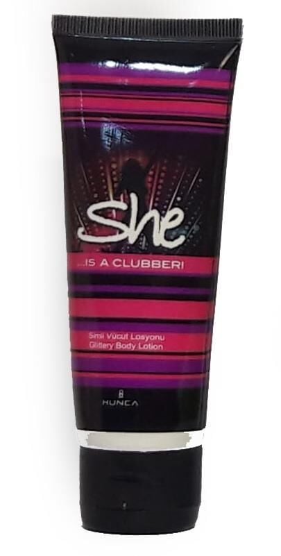She Clubber Simli Vücut Losyonu 75 ml