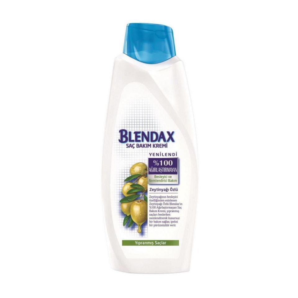 Blendax Saç Kremi 550 Ml Yıpranmış Saçlar Için Zeytinyağı Özlü Besleyici