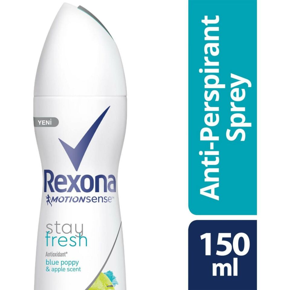 Rexona Deodorant Women Mavi Gelincik + Elma Spray 150 Ml
