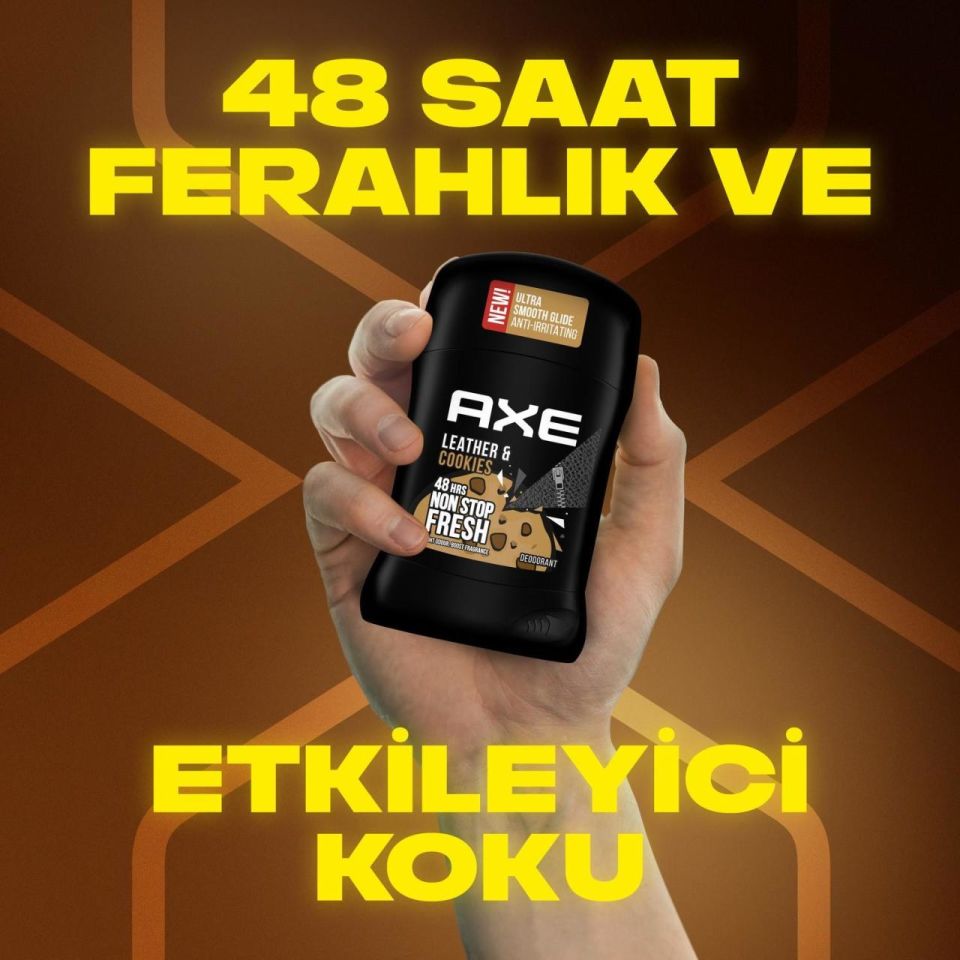 Axe Stick Leather Cookies 50 Ml Erkek Deri Kurabiye