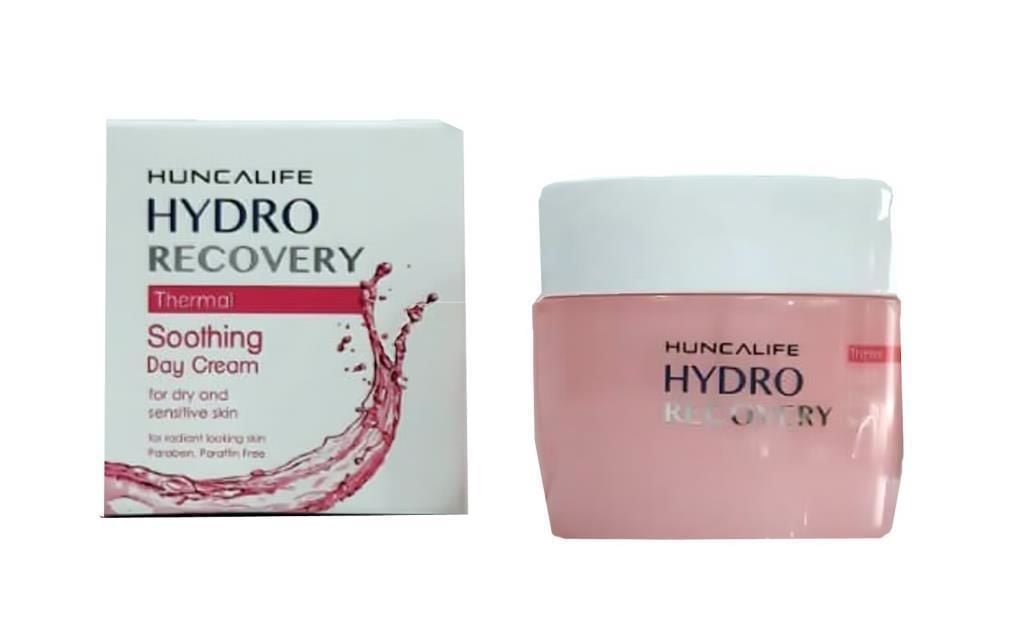 HUNCALIFE Hydro Recovery Kuru Hassas Ciltler Gündüz Yüz Bakım Kremi 50 ml