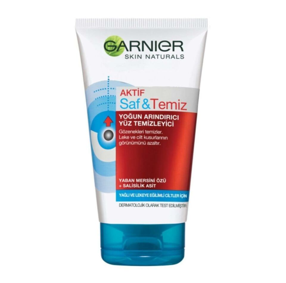 Garnier Aktif Saf Temiz Yoğun Arındırıcı Yüz Temizleyici Krem 150 Ml 35419857