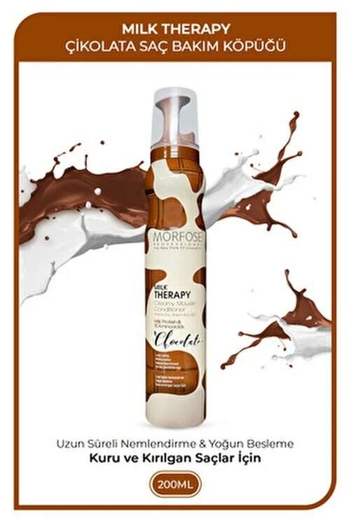 Morfose Milk Therapy Saç Köpüğü Chocolate 200 Ml