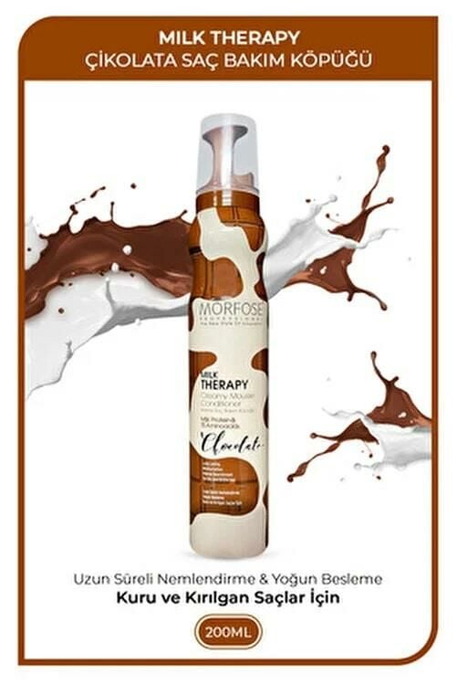 Morfose Milk Therapy Saç Köpüğü Chocolate 200 Ml