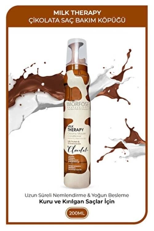 Morfose Milk Therapy Saç Köpüğü Chocolate 200 Ml