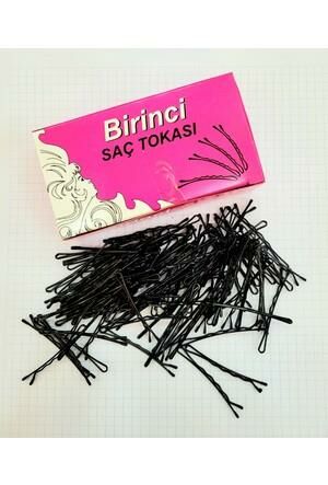Birinci Topuzlu Saç Tel Tokası Siyah 125 li Paket ( no 5 )