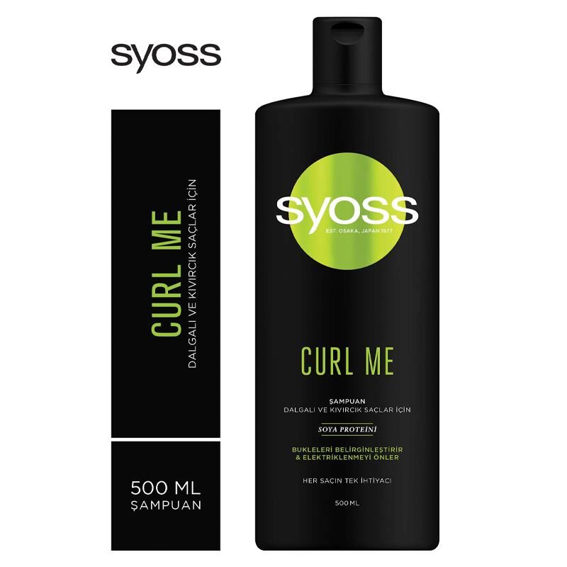 Syoss Şampuan 500 ml Curl Me Dalgalı ve Kıvırcık Saçlar