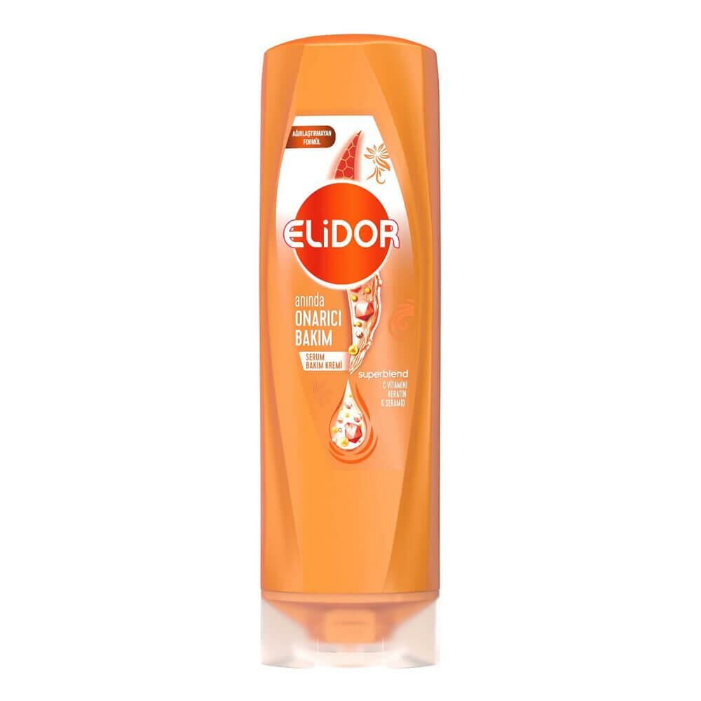 Elidor Superblend Serum Bakım Kremi Anında Onarıcı Bakım Vitamin C Ceramides Keratin 350 ml