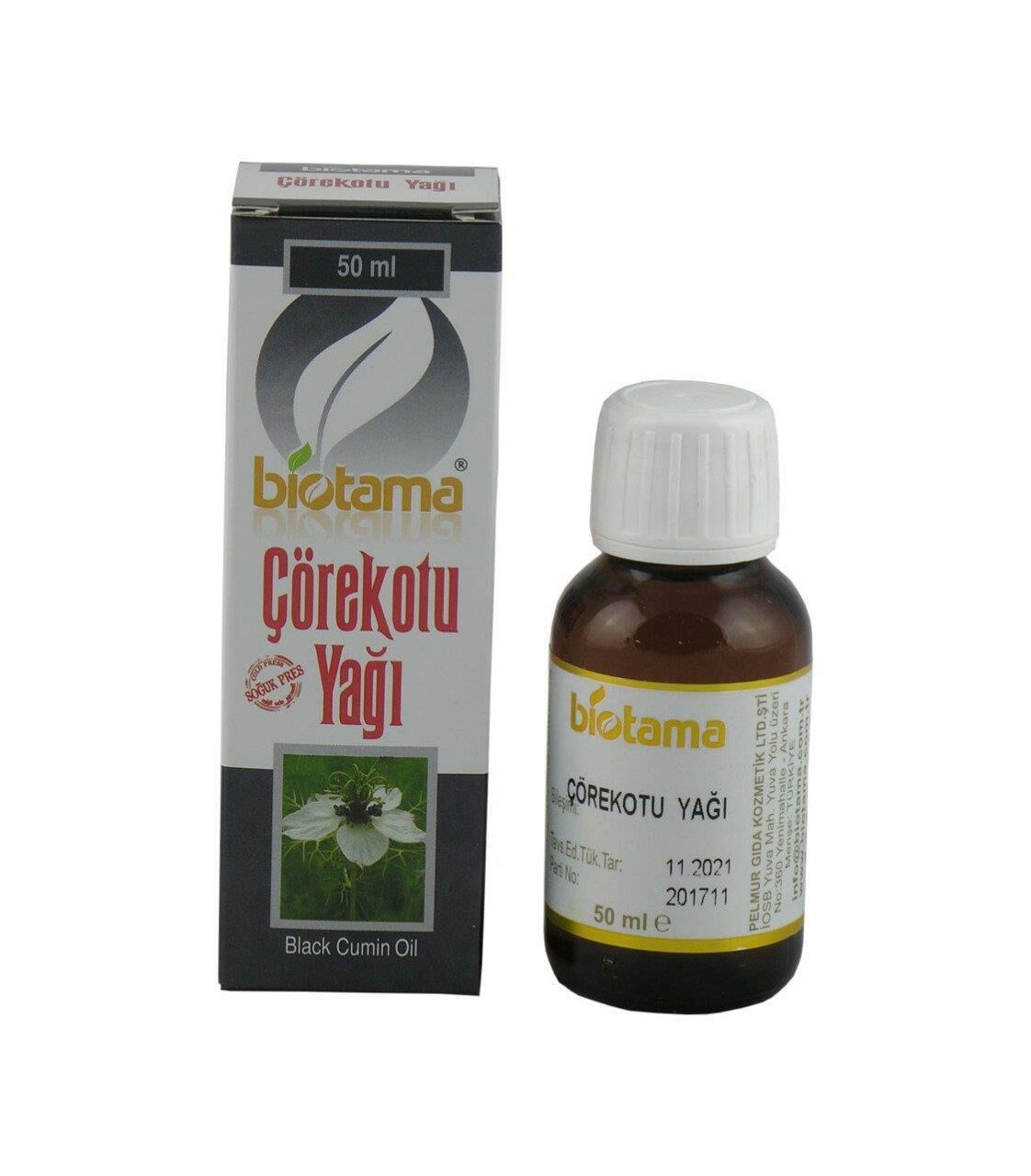Biotama Çörek Otu Yağı 50 ml