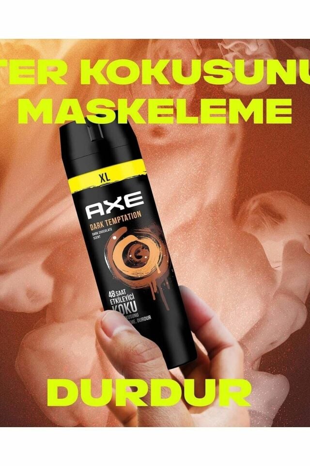 Axe Dark Temptation Deodorant 200 Ml 48 Saat Etkileyici Koku
