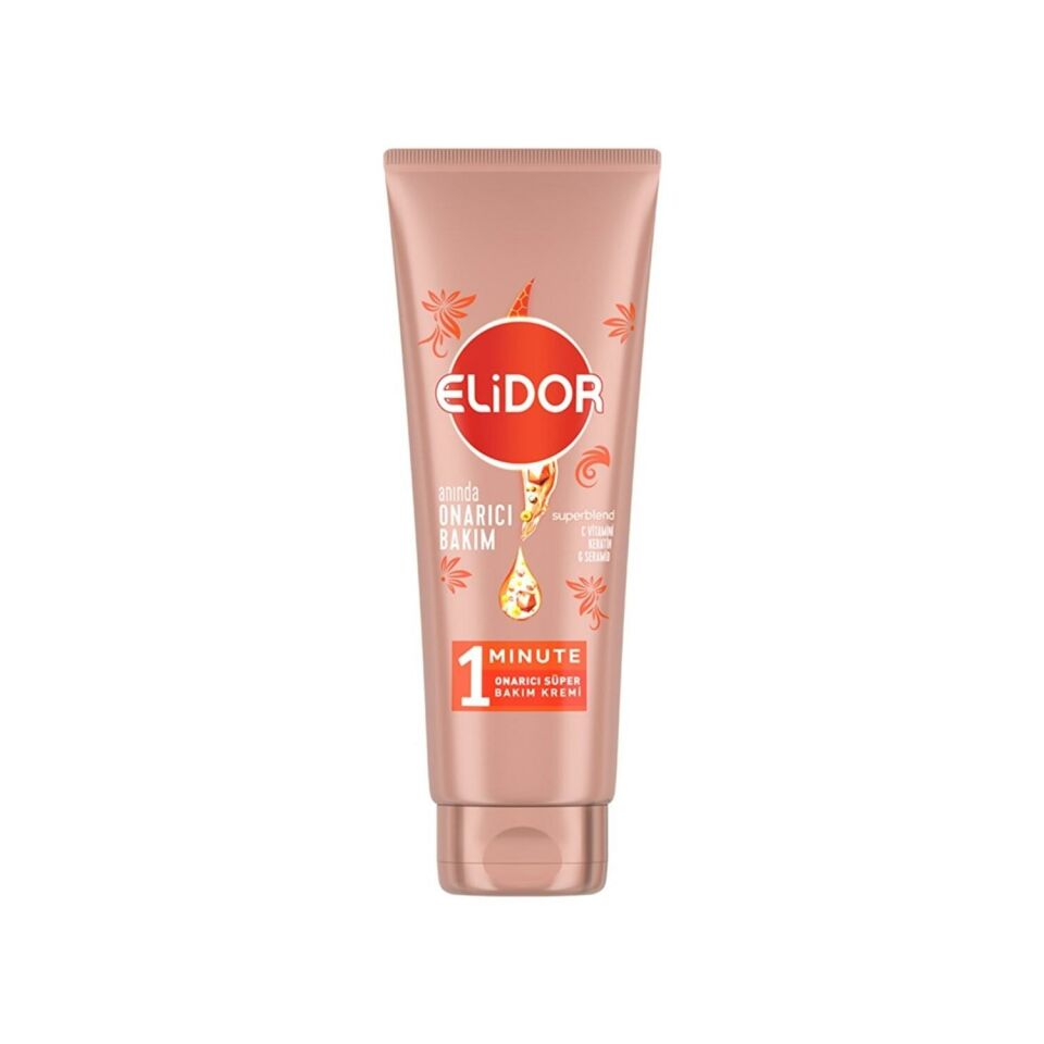Elidor Superblend 1 Minute Onarıcı Süper Saç Bakım Kremi Anında Onarıcı Bakım 170 Ml
