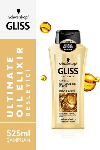Gliss Ultımate Oıl Elıxır Şampuan 525 Ml