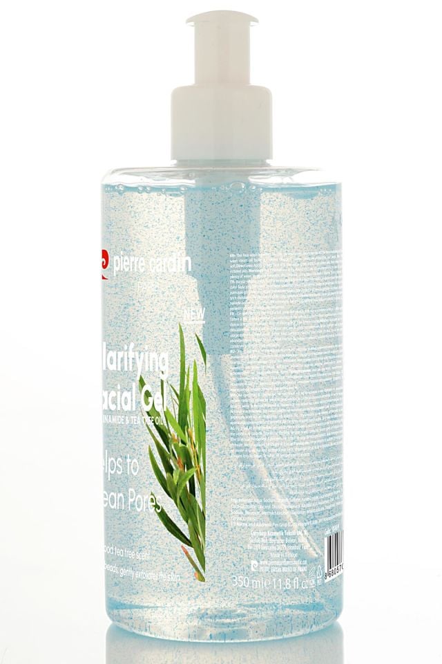 18469- Pierre Cardin Clarifying Facial Cleanser with Niacinamide & Tea Tree Oil-Köpük Jel 350 ml