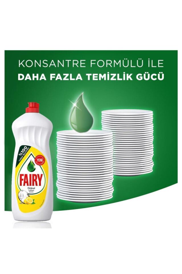 Fairy Bulaşık Deterjanı 1350 Ml Limon