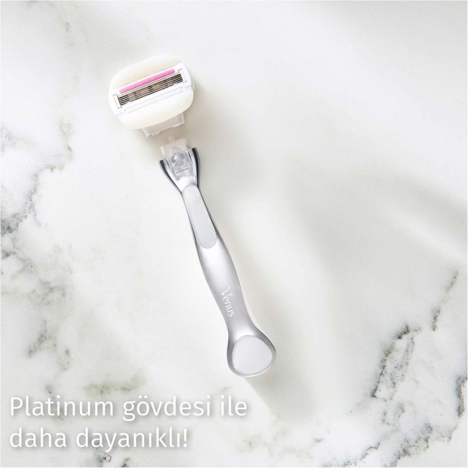 Gillette Venus Comfortglide Sugarberry + 2 Adet Yedek Başlık + Çanta 8700216534383