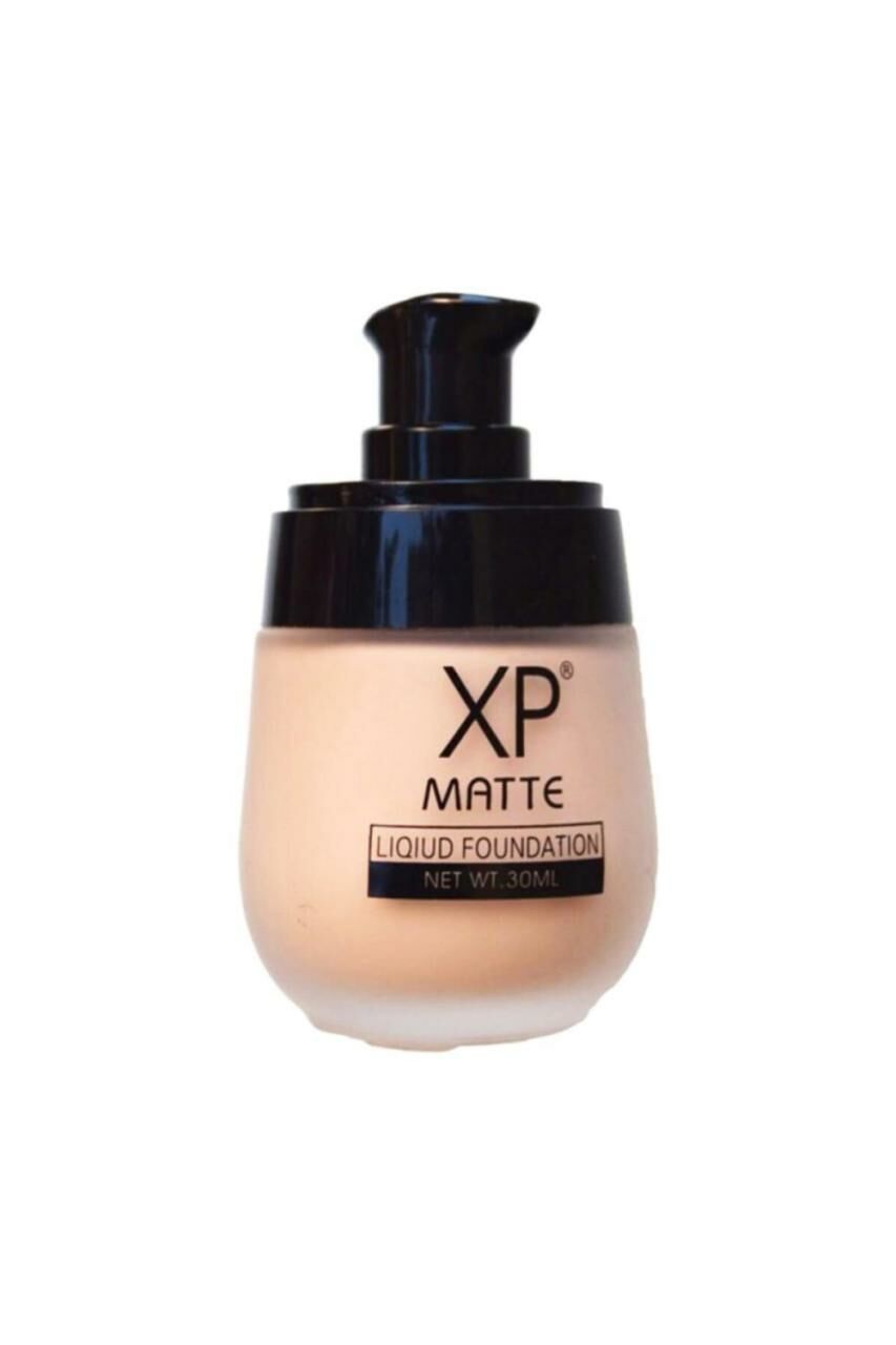XP Oval Cam Şişe Matte Likit Fondoten 02