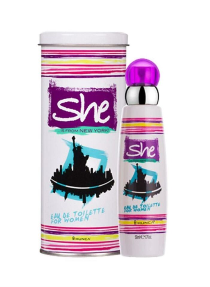 Hunca She New York Edt 50 ml Kadın Parfümü