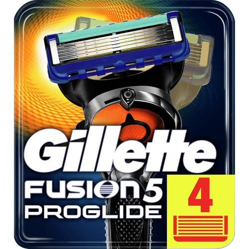 Gillette Fusion Proglide Yedek Tıraş Bıçağı 4 lü