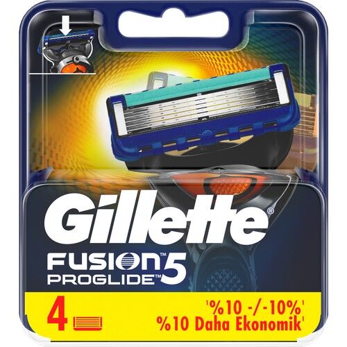 Gillette Fusion Proglide Yedek Tıraş Bıçağı 4 lü