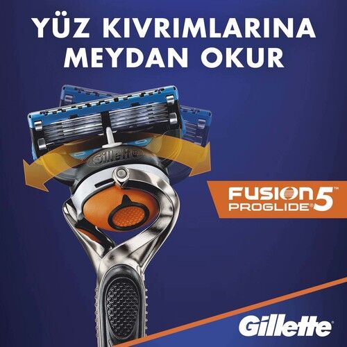 Gillette Fusion Proglide Yedek Tıraş Bıçağı 4 lü