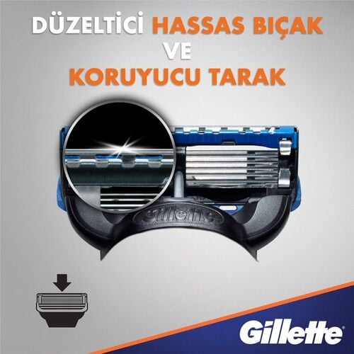 Gillette Fusion Proglide Yedek Tıraş Bıçağı 4 lü
