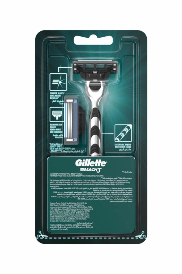Gillette Mach3 Makine + 1 Yedekli 2 Up Set