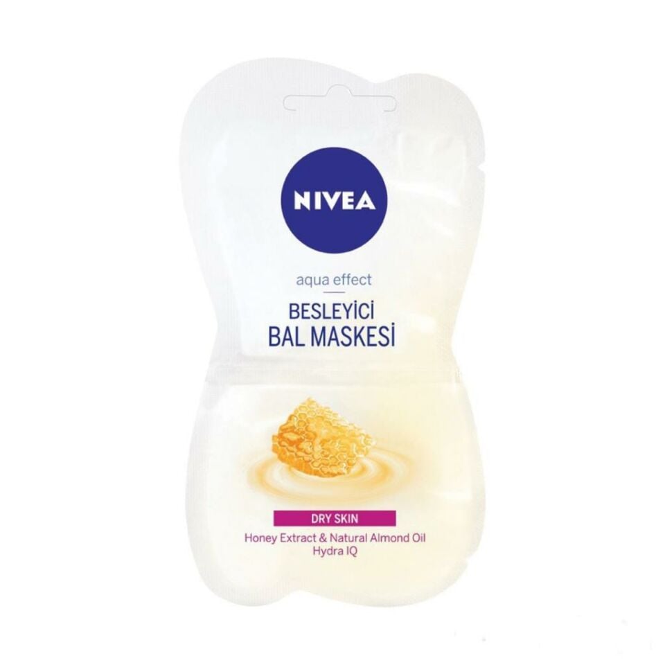 Nivea Aqua Effect Normal Ciltler İçin Bal Özlü Maskesi 15 ml (2x 7,5 Ml )
