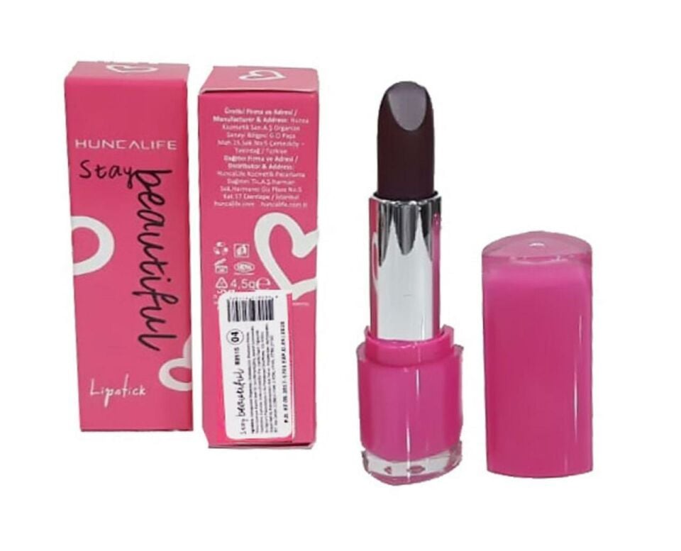 Hunca Life Stay Beautiful Lipstick 04 Ruj 80515