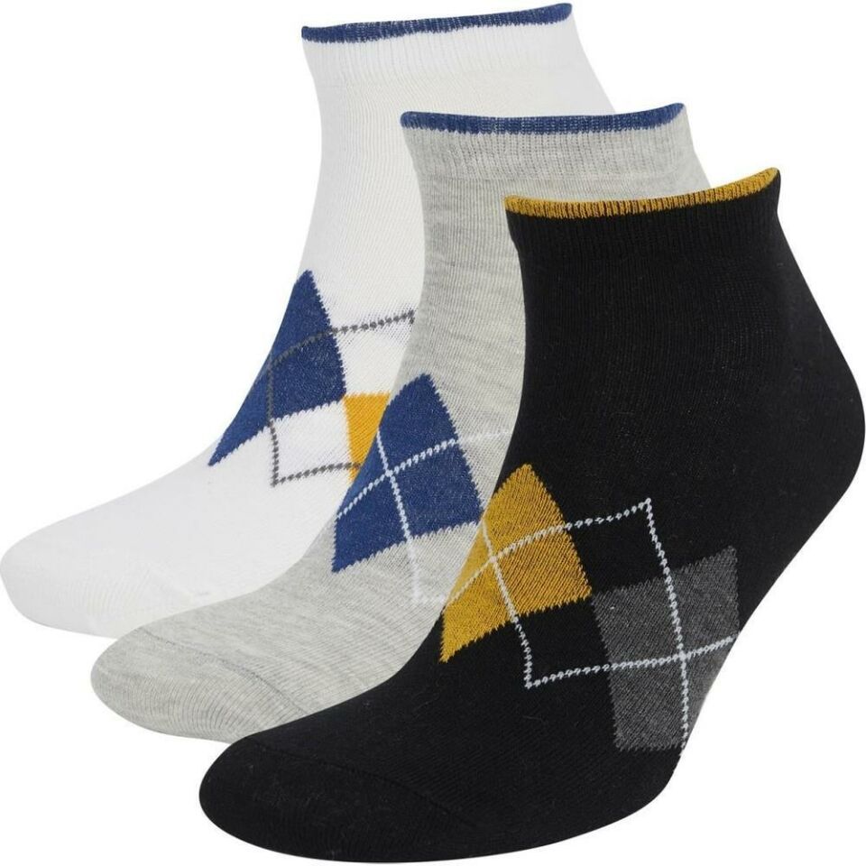 Defacto Desenli Soket Çorap
