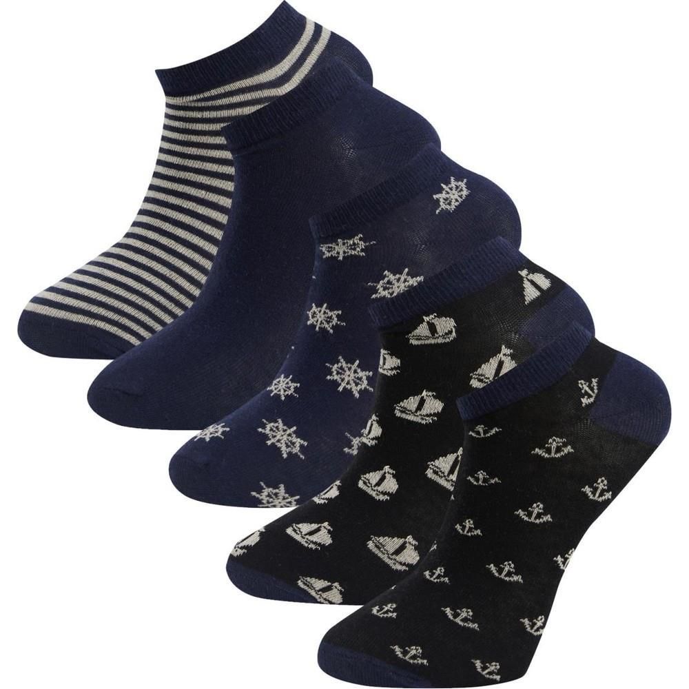 Defacto Desenli Soket Çorap 40-44