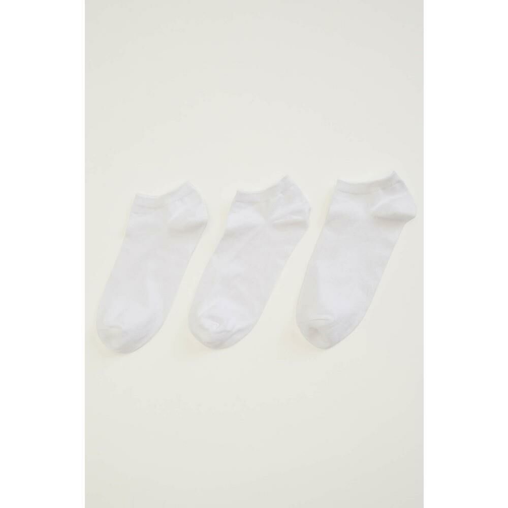 Defacto Sneakers Kısa Patik Çorap 41-44 Beyaz