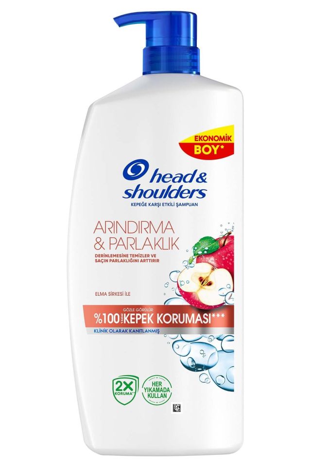 Head Shoulders Şampuan 800 Ml Arındırma ve Parlaklık Kepeğe Karşı Etkili Pompalı