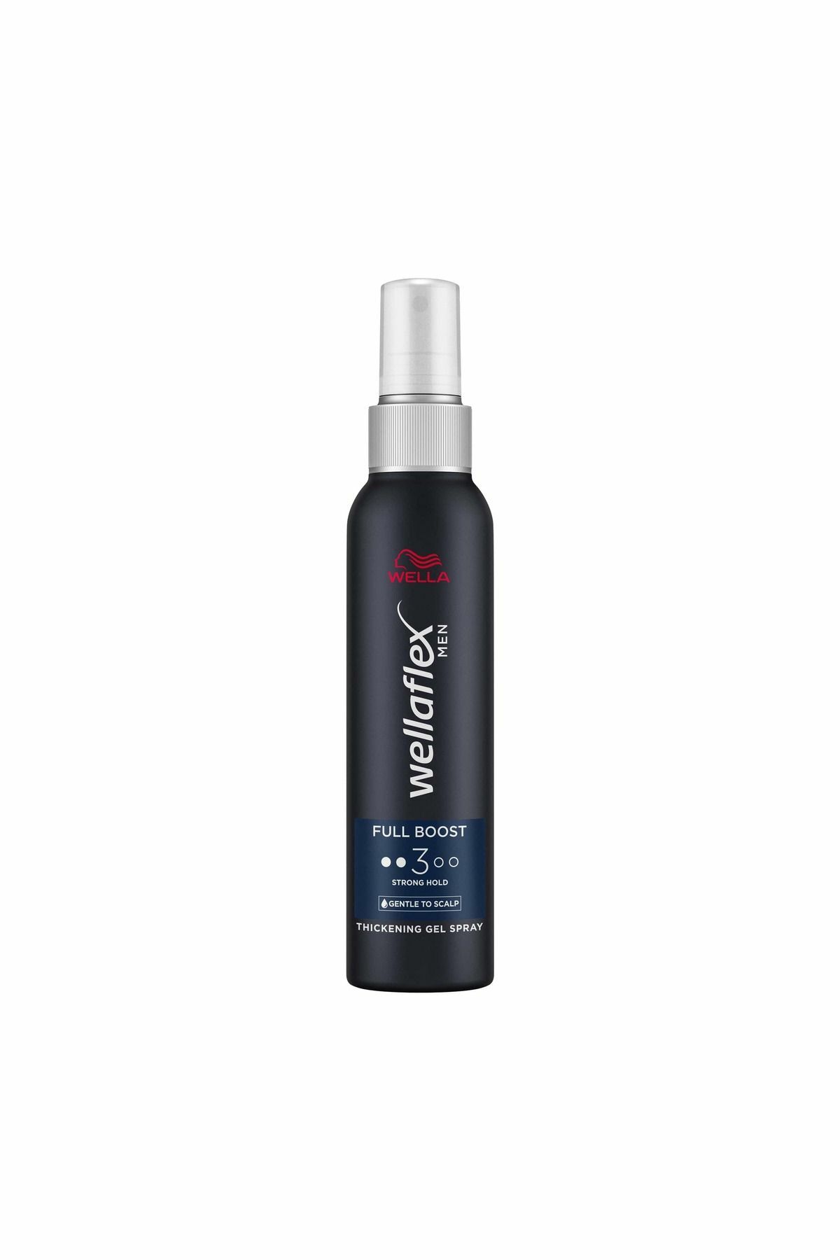 Wellaflex Men Full Boost Thickening Daha Kalın Telli Ve Dolgun Görünümlü Saçlar İçin Kafein İçeren Güçlü Jel Saç Spreyi Strong Hold - 150 ml