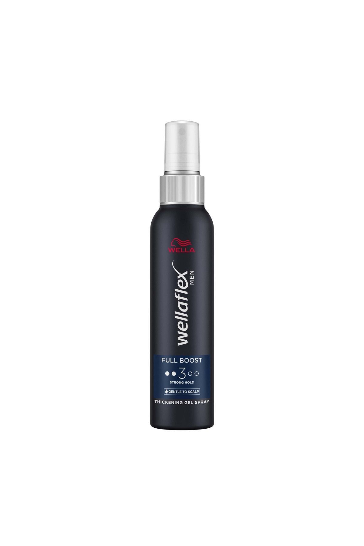 Wellaflex Men Full Boost Thickening Daha Kalın Telli Ve Dolgun Görünümlü Saçlar İçin Kafein İçeren Güçlü Jel Saç Spreyi Strong Hold - 150 ml
