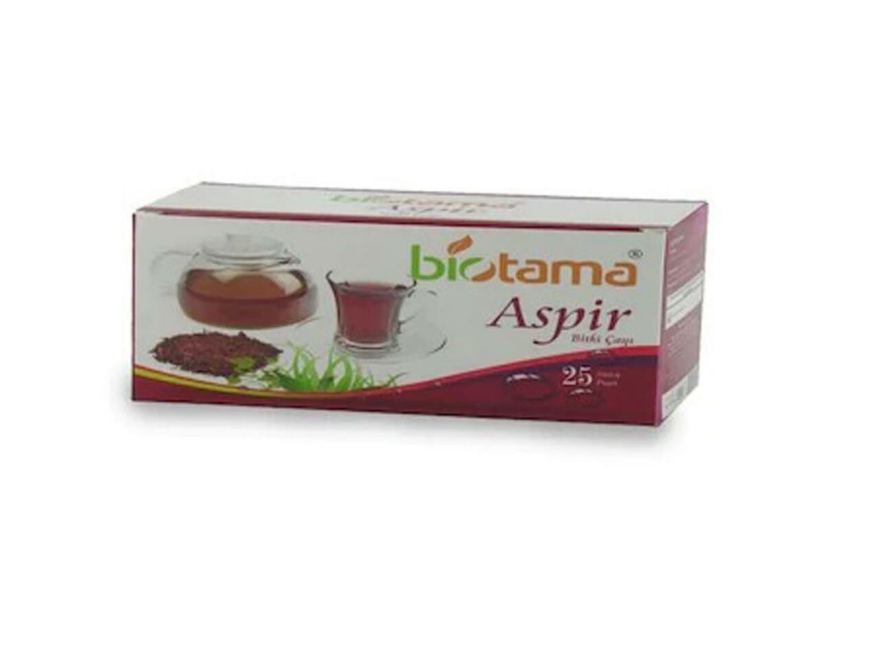 Biotama 25 li Aspir Çayı Süzen Poşet Çay